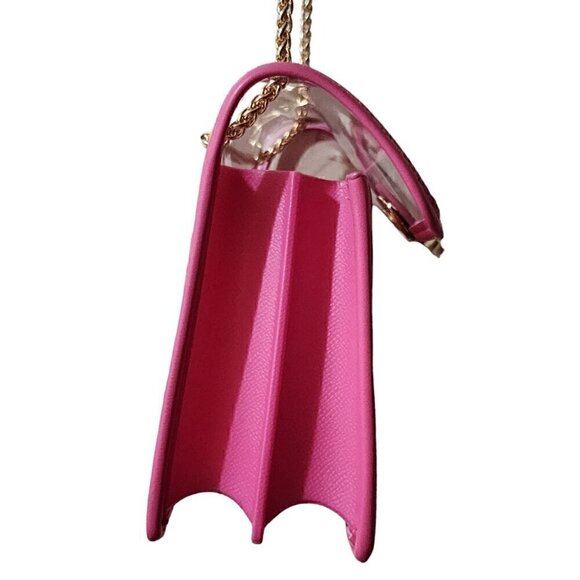 Clear‎ Handbag Chain Strap Crossbody Bag Pouch Wallet - Picture 3 of 7